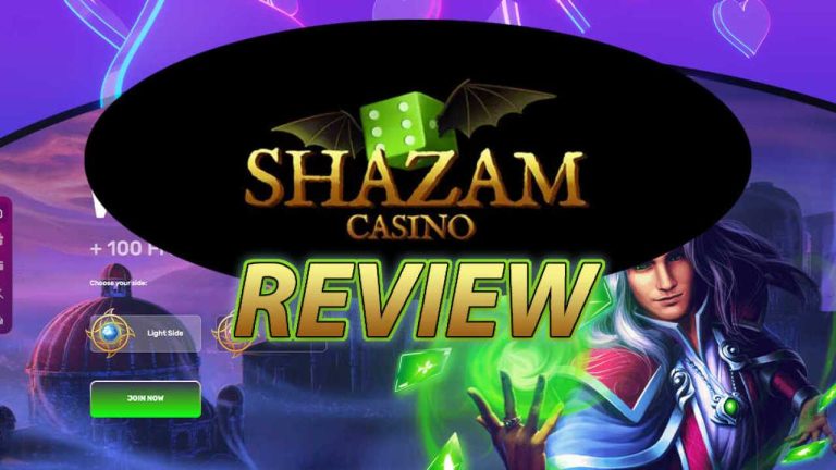 Detailed instructions for entering Shazam Casino 2